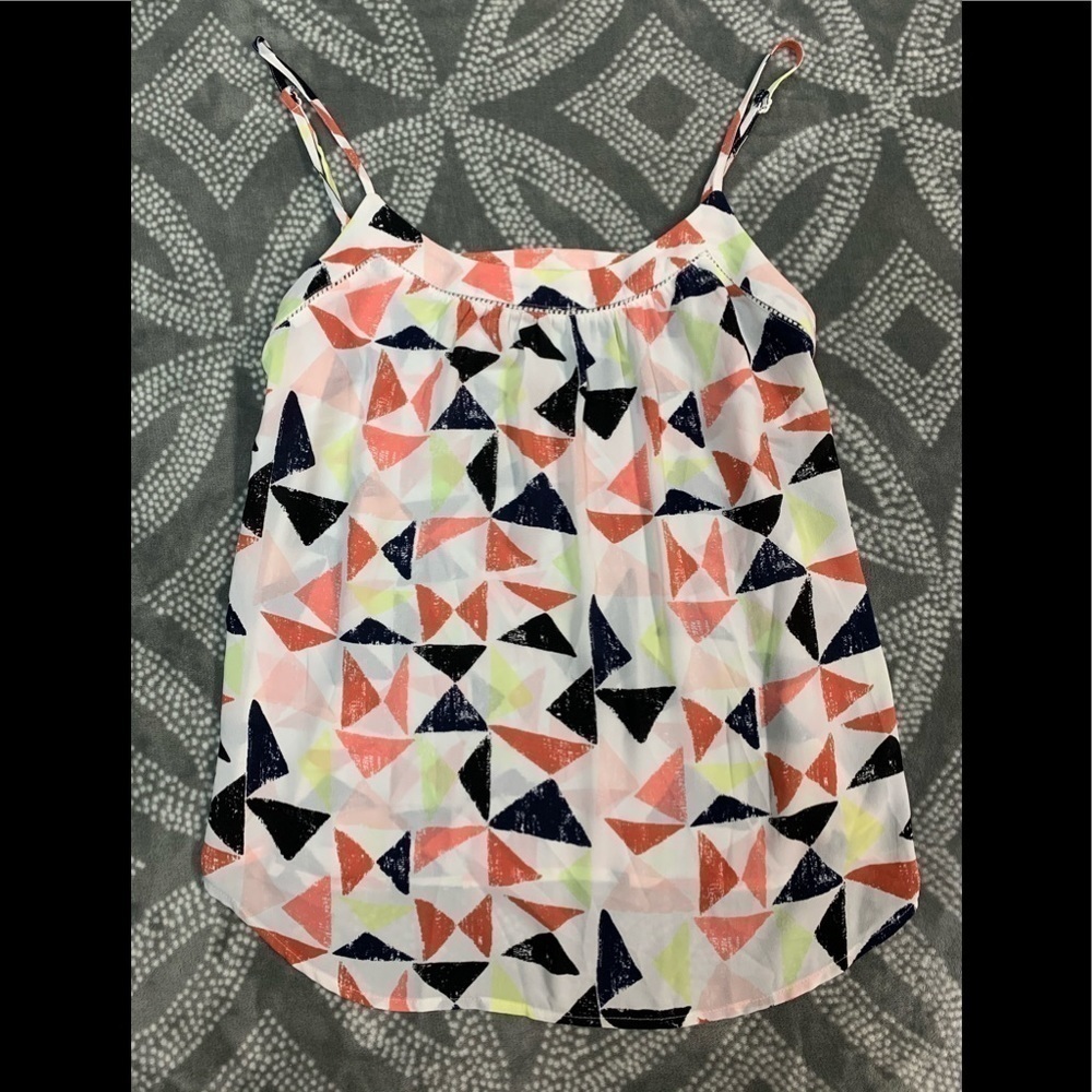 Women’s ann Taylor loft geometric blouse